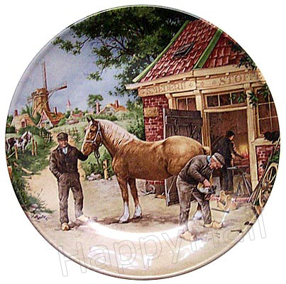 Color Decorative Plate - Blacksmith 7.5D