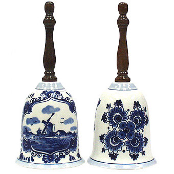 Dutch Delft Blue - Deluxe Dinner Bell