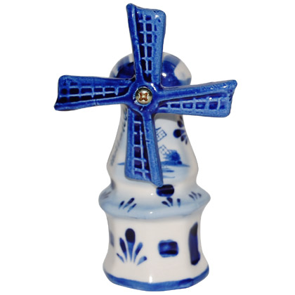 3.5H Holland Windmill Figurine, Fridge Magnet