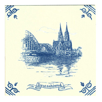Country Tile, Deutschland, Germany, 4-1/4