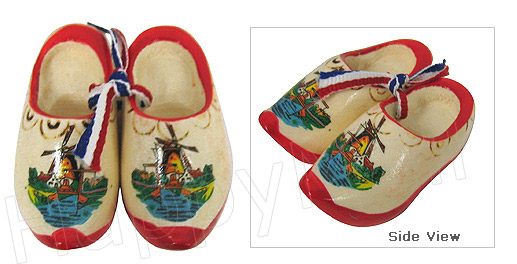 2.5 Wooden Clog Shoes, Traditional