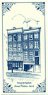 Anne Frank Huis, Dutch Delft Tile 7.75