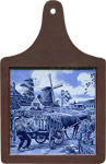 Cheeseboard w/ Delft-Blue Tile - Milkman