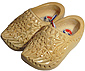 Carved Wooden Clog Shoes, Infant Size 6-7