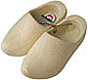 Plain Wooden Clog Shoes, Adults Size 8-9