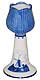 Delft Blue Tulip Candle Holder, 4.5
