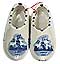 Delft Blue Clog Shoes, 4.5L