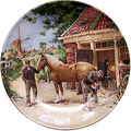 Color Decorative Plate - Blacksmith 9.5