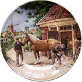 Color Decorative Plate - Blacksmith 9.5D