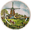 Decorative Plate - Four Seasons/Spring, 6.7D Color