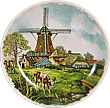 Color Decorative Plate - Four Seasons/Spring, 7.5D