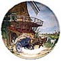 Decorative Plate - Dutch Miller, 6.7D Color