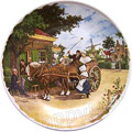 Color Decorative Plate - Wedding 9.5D