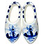 2 Ceramic Clog Shoes, Refrigerator Magnet