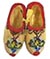 2.5 Wooden Clog Shoe Magnet, Traditional