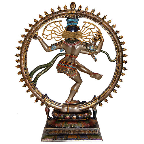 Dancing Nataraja Shiva Statue, 10.5H, photo-1