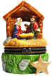 Nativity with Stable Scene - Porcelain Trinket Box