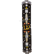 Jewish Mezuzah - Enameled Amber