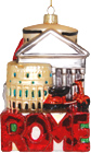 Italy Souvenir - Rome City Glass Ornament