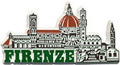 Florence, Italy Souvenir Fridge Magnet - Rubber