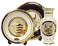 24K Gold Plated Chokin Plate