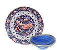 Tableware: serving plates, bowls