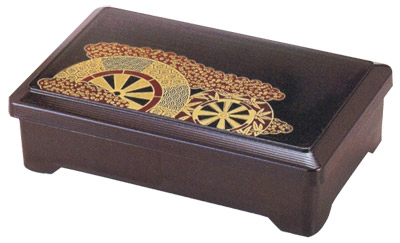 Rectangular Bento Box with Cover - Wheels, 10x6