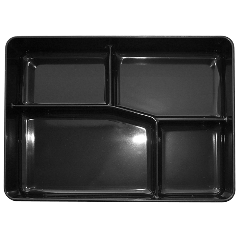 Bento Box with Build-In Compartment, 9x7, photo-1