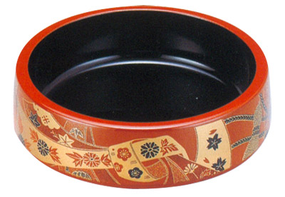 Red/Black Sushi Serving Platter, 7D