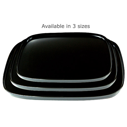 Black Lacquer Tray, Large 17x13, photo-2