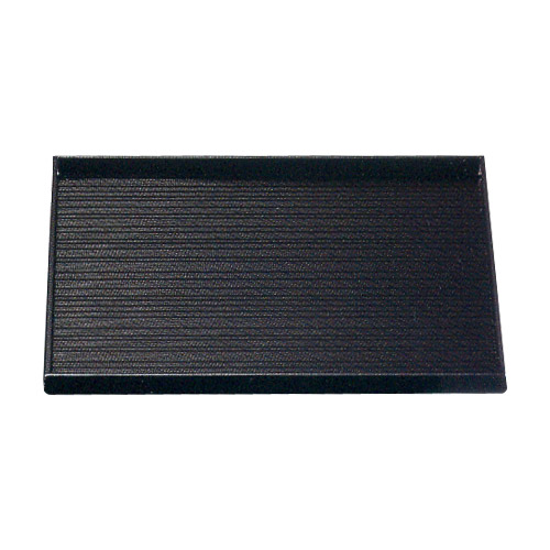 Non-Skid Tray in Black Lacquer, Large 15 x 11.5