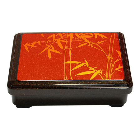 Keepsake Lacquer Box - Bamboo, 6x5