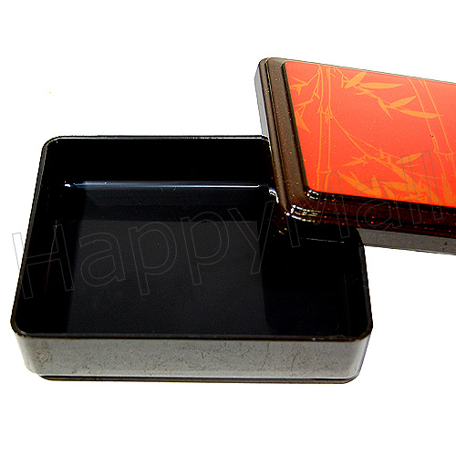 Keepsake Lacquer Box - Bamboo, 6x5, photo-1