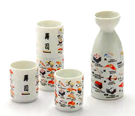 Sake Set - 1&4, Sushi