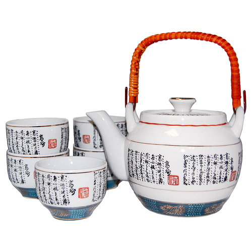 1&5 Japanese Tea Set, Poem, 40 oz