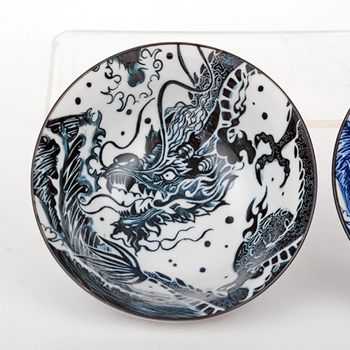 2-Piece Bowl Set - Blue Dragon, 6D, photo-2