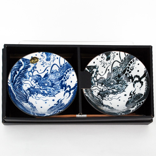 2-Piece Bowl Set - Blue Dragon, 6D, photo-3
