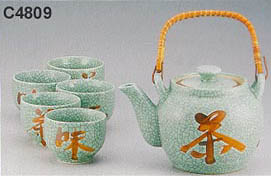 1&5 Japanese Tea Set, Hiwa Kannyu, 40 oz
