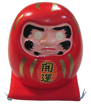 Mini Daruma Doll, 2-1/2H