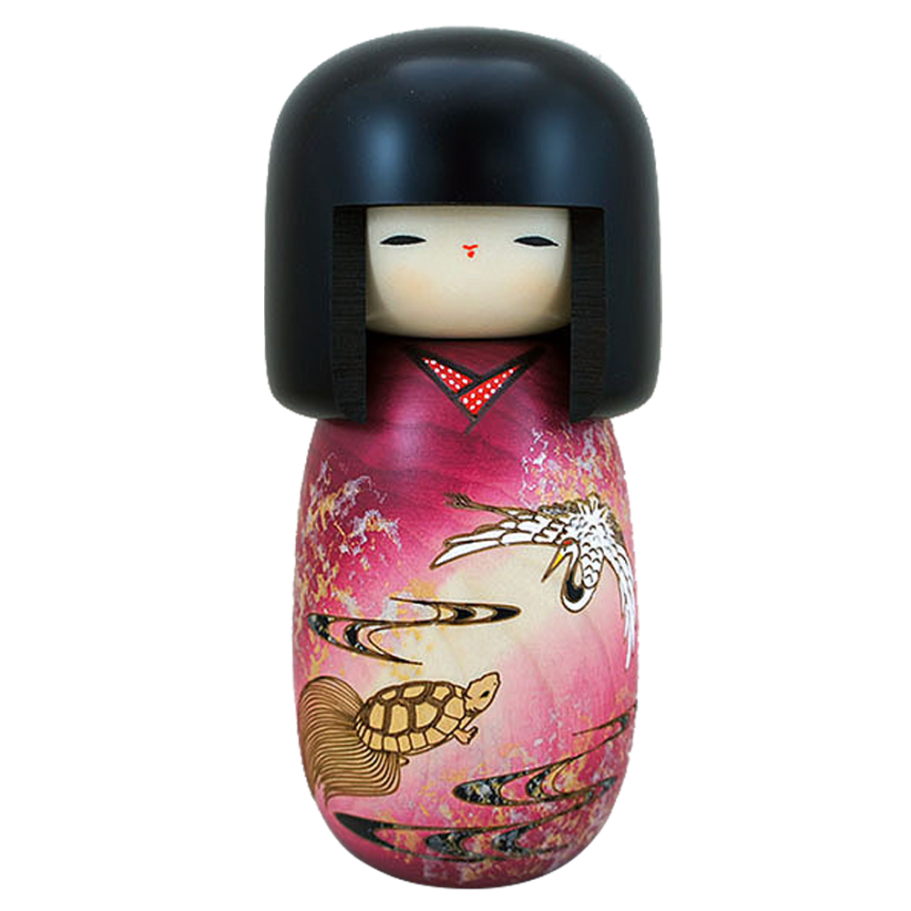 Everlasting Kokeshi Doll, 6.5H