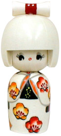 Flower Haze, Kokeshi Doll 5H