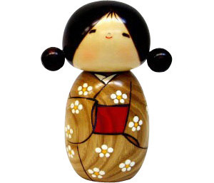 Kokeshi Doll, Anticipating Spring 5.8