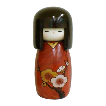 Kokeshi Doll, 8.4H