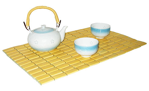 Bamboo Placemat, Natural Yellow