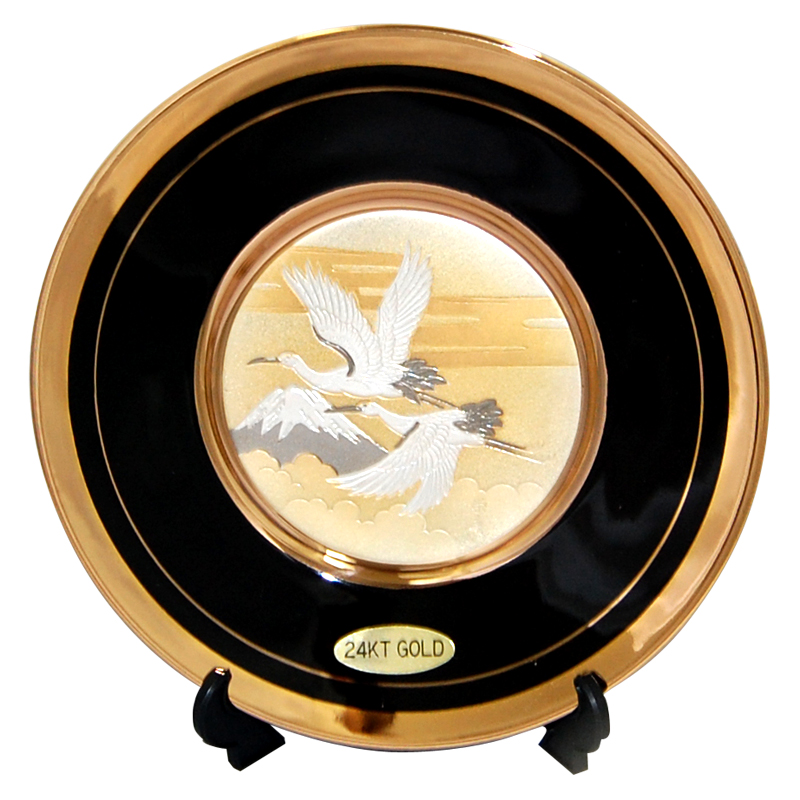 Crane Theme, 6 Chokin Plate