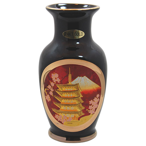 Pagoda Theme, 6 Chokin Vase