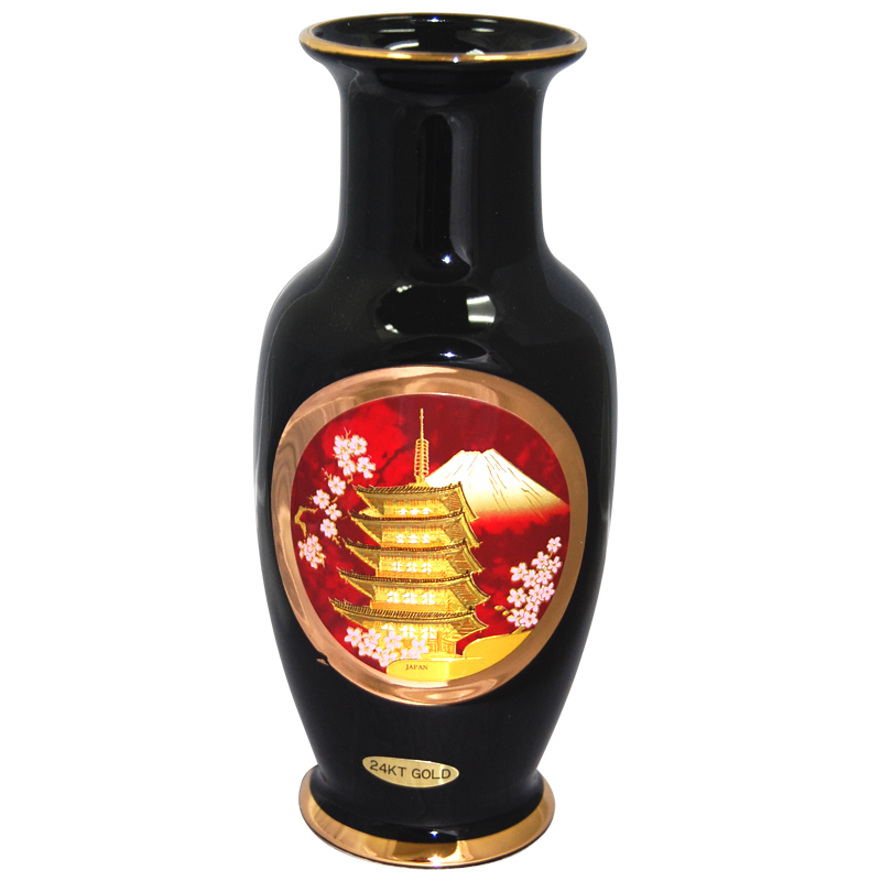 Pagoda Theme, 8 Chokin Vase