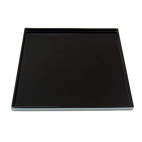 12 Square Black Lacquer Display Tray, photo main
