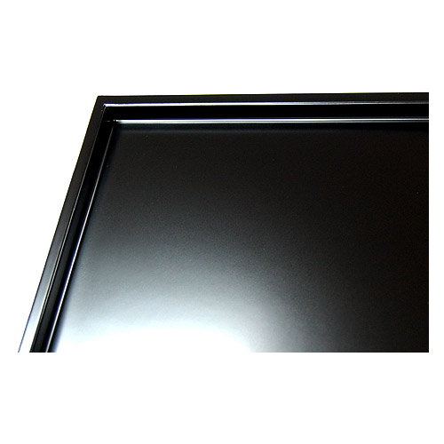 12 Square Black Lacquer Display Tray