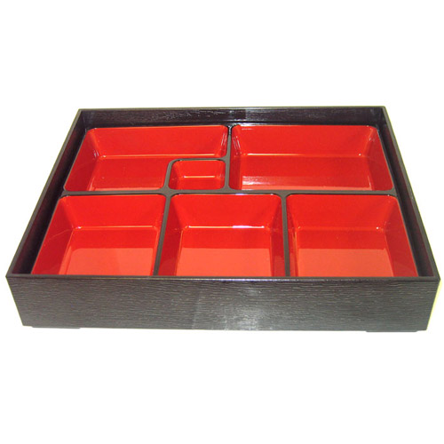 Japanese Bento Lunch Box, 11-3/4x9-1/2